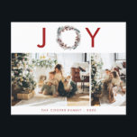 Budget Holiday Photo Card | Modern Christmas Flyer<br><div class="desc">Create a lasting impression this season with a unique holiday card. This simple, Christmas tree card template features a clean, modern design. Customize it with your information and make it uniquely yours! Budget Paper is thin! ***UPGRADE FOR A THICKER PAPER. NO ENVELOPES INCLUDED.*** FOR CARD STOCK, OR THICKER CARDS, CHECK...</div>