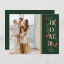 Budget Holly New Home for Holidays Photo Card