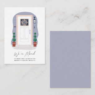 Budget Home Wreath House Number Moving Card