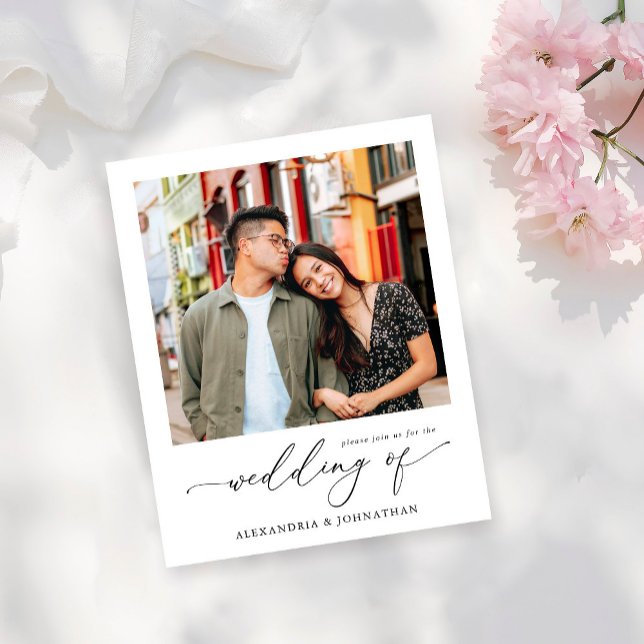 Budget Instant Photo Modern Wedding  Flyer (Creator Uploaded)