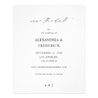 Budget Instant Photo White Chic Save the Date