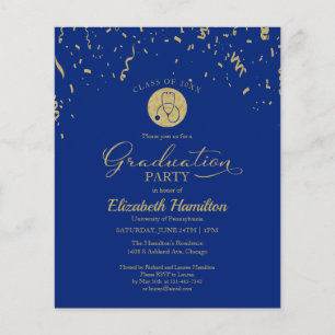 Budget Invitation Nursing School Grad Party