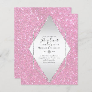 BUDGET INVITATIONS - ANY EVENT - Double Sided