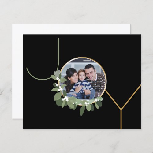 Budget Joy Family Photo Message Holiday Custom