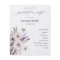 Budget Lavender Purple Floral Graduation Party