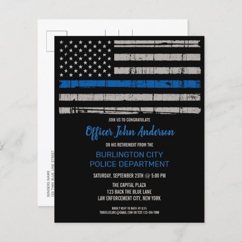 Budget Law Enforcement Retirement Thin Blue Line