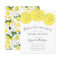 Budget Lemons Bridal Brunch Invitation