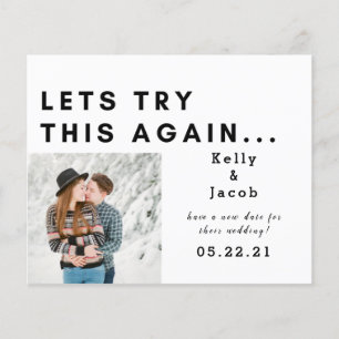 budget lets try this again change the date flyer