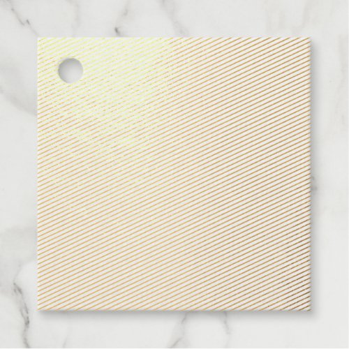 BUDGET Light Sage Green Monochrome Wedding Foil Favor Tags