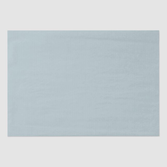 BUDGET Light Sage Green Monochrome Wedding Tissue Paper (Front)