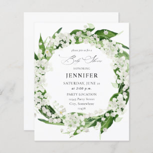 Budget Lily of the Valley Floral Baby Shower