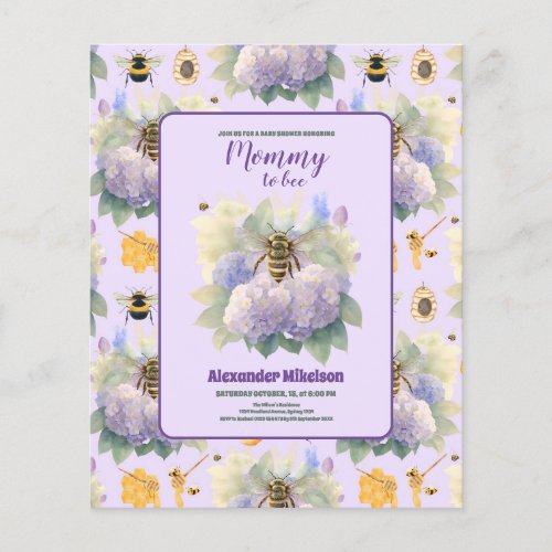 Budget Little Bumblebee Mommy to Bee Baby Shower