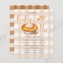 Budget Little Cutie Pie Pumpkin Pie Baby Shower