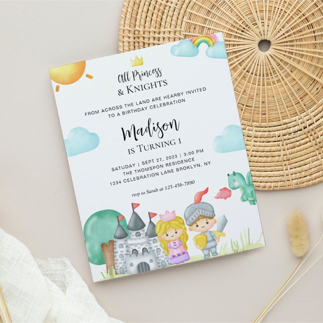 BUDGET Little Knight Princess Castle Kids Birthday (Creator Uploaded)