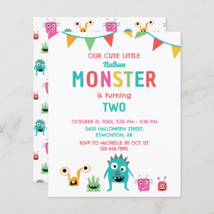 Budget Little Monster Birthday Boy Halloween