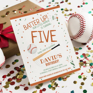 Budget Little Rookie Baseball Brown Birthday