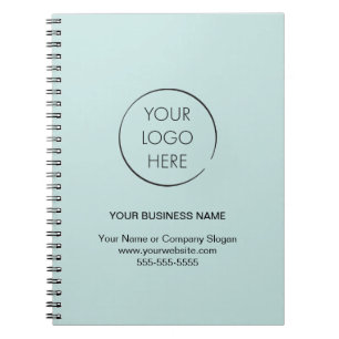 Budget Logo Branded Business Company Notebook