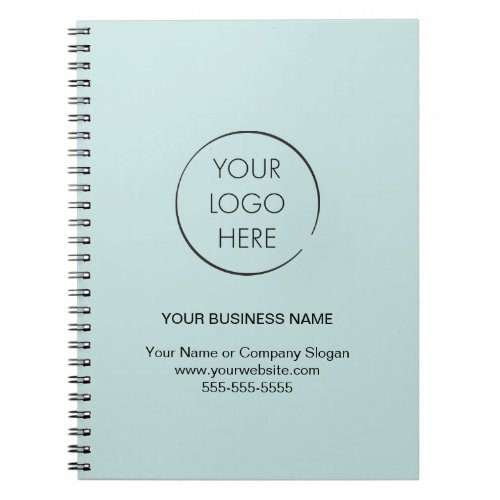 Budget Logo Branded Business Company Notebook