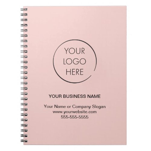Budget Logo Branded Business Company Notebook