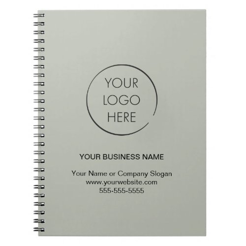 Budget Logo Branded Business Company Notebook