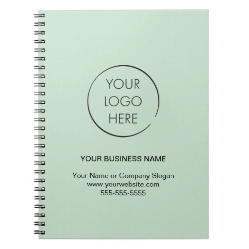 Budget Logo Branded Business Company Notebook