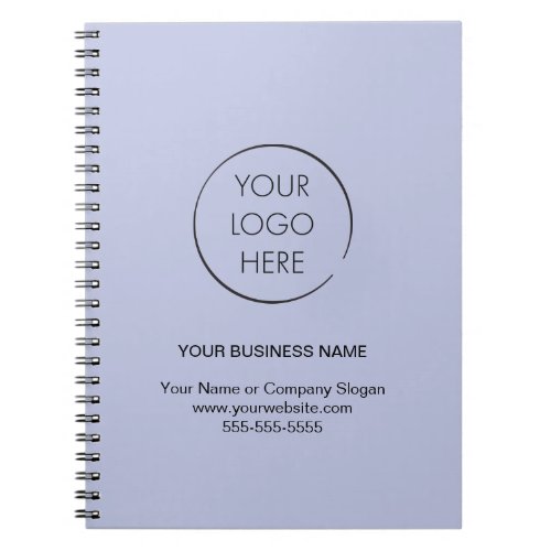 Budget Logo Branded Business Company Notebook