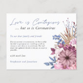 Budget Love Contagious Wedding Postpone (Front)