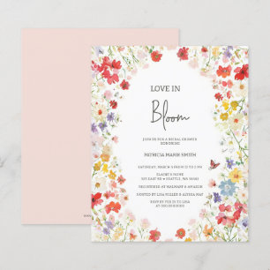 Budget Love in Bloom Wildflowers Bridal Shower