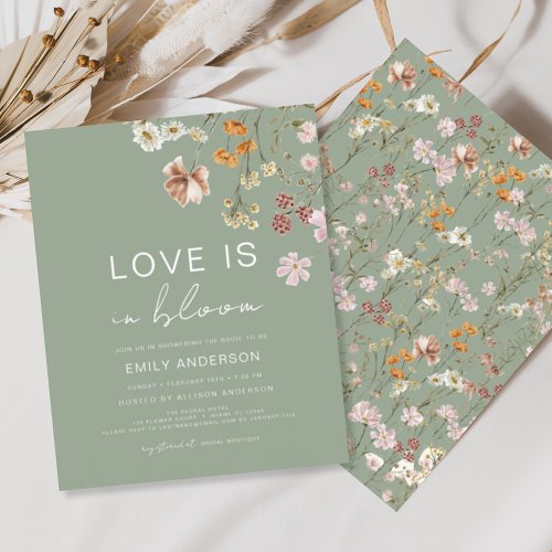 Budget Love is in Bloom Wildflower Bridal Shower