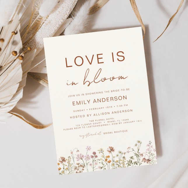 Budget Love is in Bloom Wildflower Bridal Shower (Creator Uploaded)