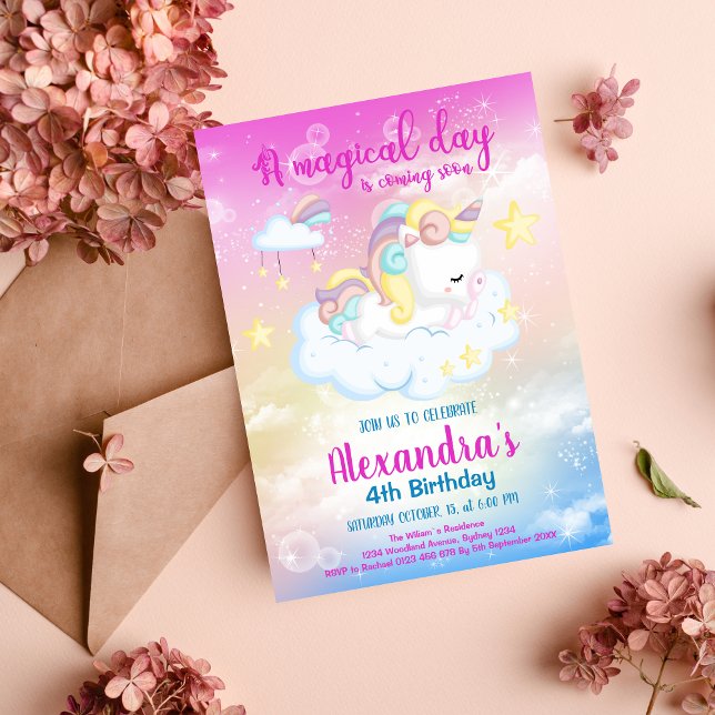 Budget Magical Unicorn Rainbow Birthday Party (Creator Uploaded)