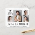 Budget MBA Photo Graduation Party Invitation | Zazzle