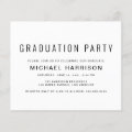 Budget MBA Photo Graduation Party Invitation | Zazzle