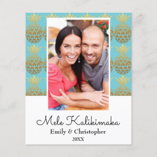 Budget Mele Kalikimaka Christmas Photo Card Flyer