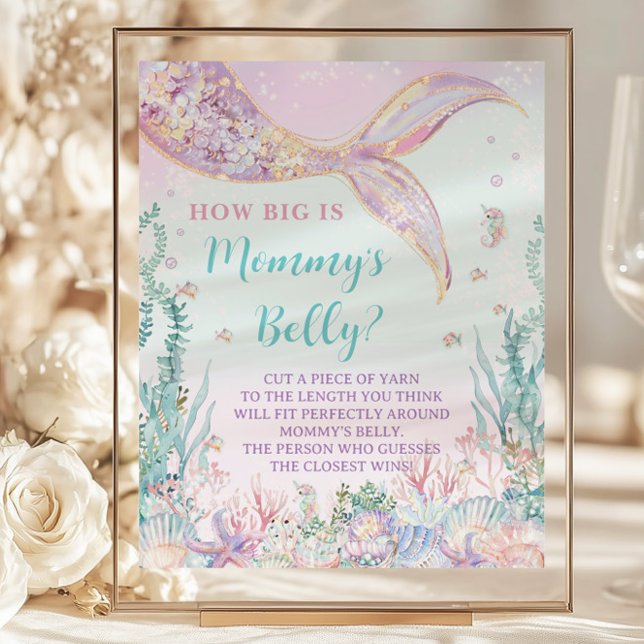 Budget Mermaid Baby How Big is Mommy's Belly Game (Creator Uploaded)