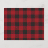 Budget Merry Christmas Gold 6 Photo Buffalo Check (Back)