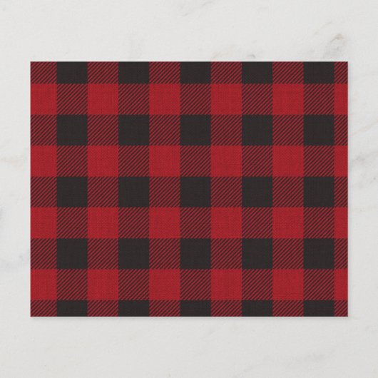 Budget Merry Christmas Gold 6 Photo Buffalo Check (Back)