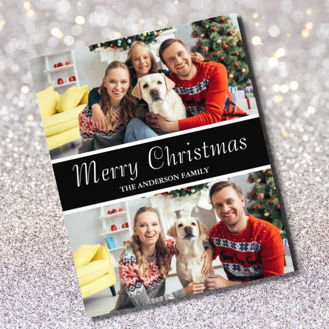 Budget Merry Christmas Two Photo Flyer (Creator Uploaded)
