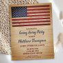 Budget Military Going Away Party Invite Postcard