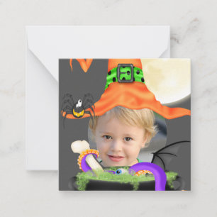 BUDGET MINI Halloween Witch Template