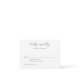 Budget Minimalist Black White Modern Script RSVP