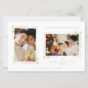 Budget Minimalist Christmas Snowflakes 2 Photos