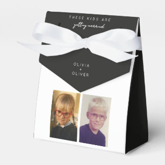 Budget, minimalist these kids are getting married favor boxes