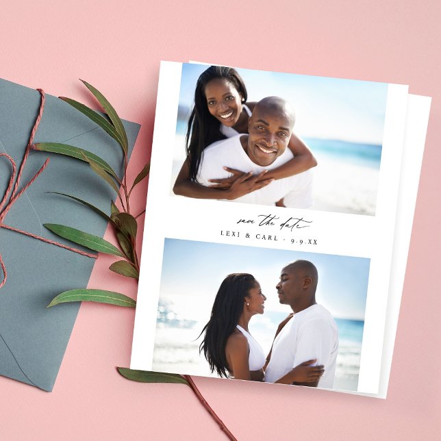 Budget MOD H Duo Photo Save the Date  (Creator Uploaded)