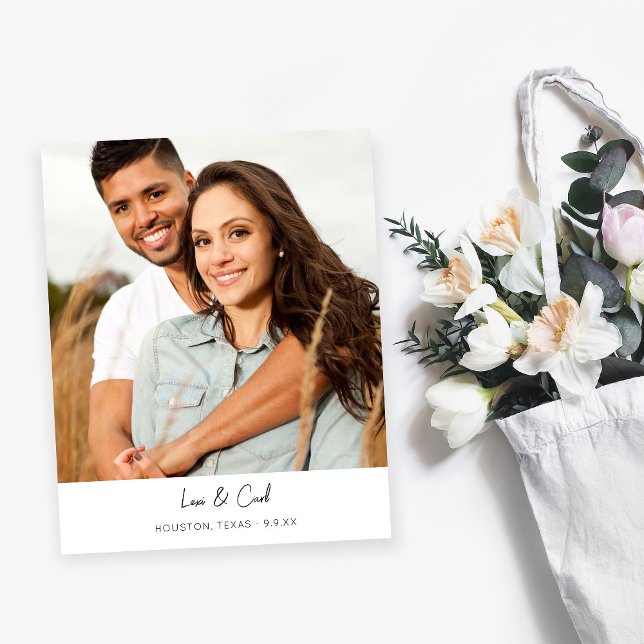 Budget MOD Para Photo Vertical Save the Date Flyer (Creator Uploaded)