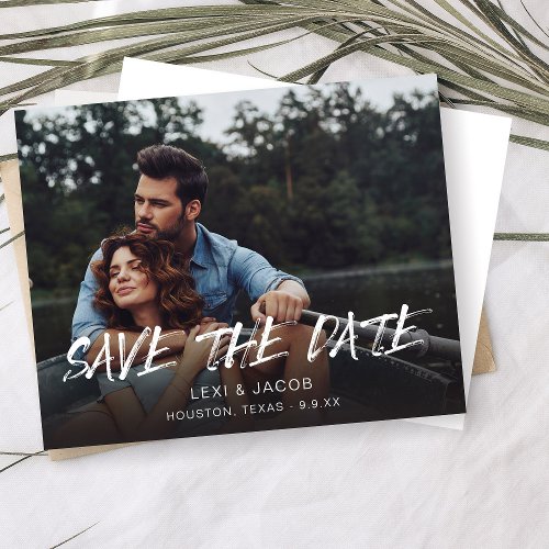 Budget MOD Photo  Calligraphy 5 Save the Date