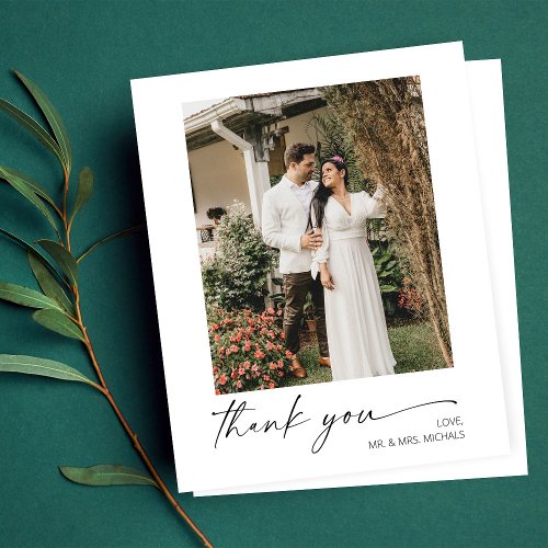 Budget Modern Calligraphy Instant Photo SM Wedding