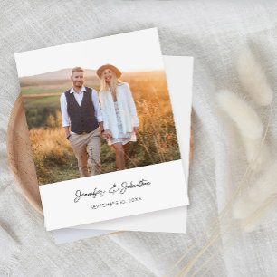 Budget Modern Chic Photo Verti W Save the Date V2
