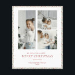 BUDGET Modern Christmas Card Flyer<br><div class="desc">Create a lasting impression this season with a unique holiday card. This simple, Christmas tree card template features a clean, modern design. Customize it with your information and make it uniquely yours! Budget Paper is thin! ***Upgrade for a thicker paper. Envelopes are not included with this design. Must purchase separately.***...</div>