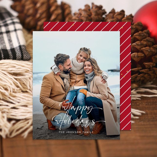 Budget Modern Christmas Happy Holidays Flyer (Creator Uploaded)